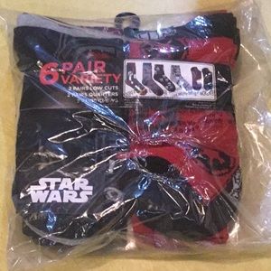 Men’s Star Wars novelty socks 6pack